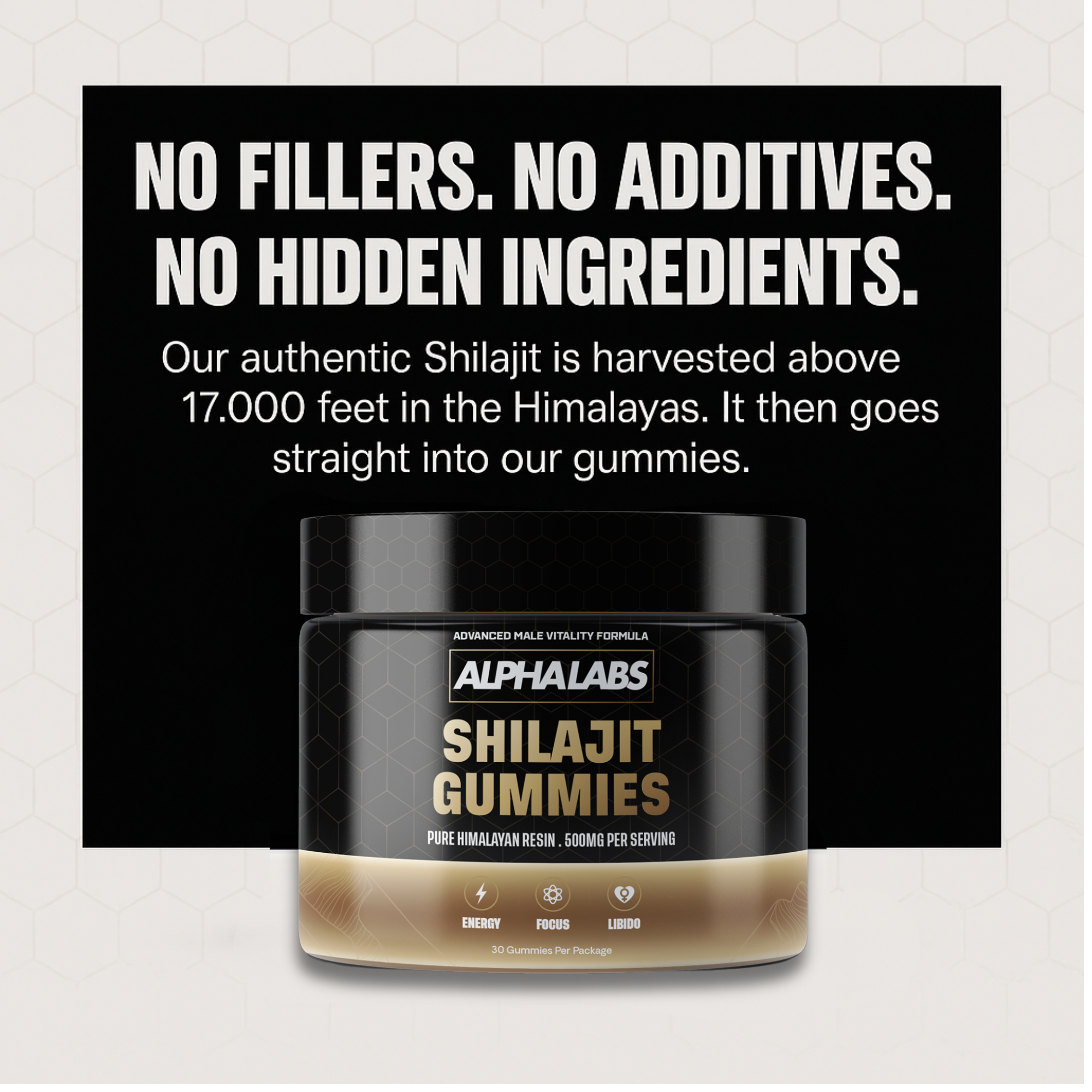 ALPHALABS HIMALAYAN SHILAJIT GUMMIES