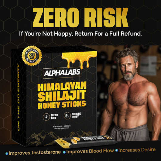 ALPHALABS SHILAJIT HONEY PACKS