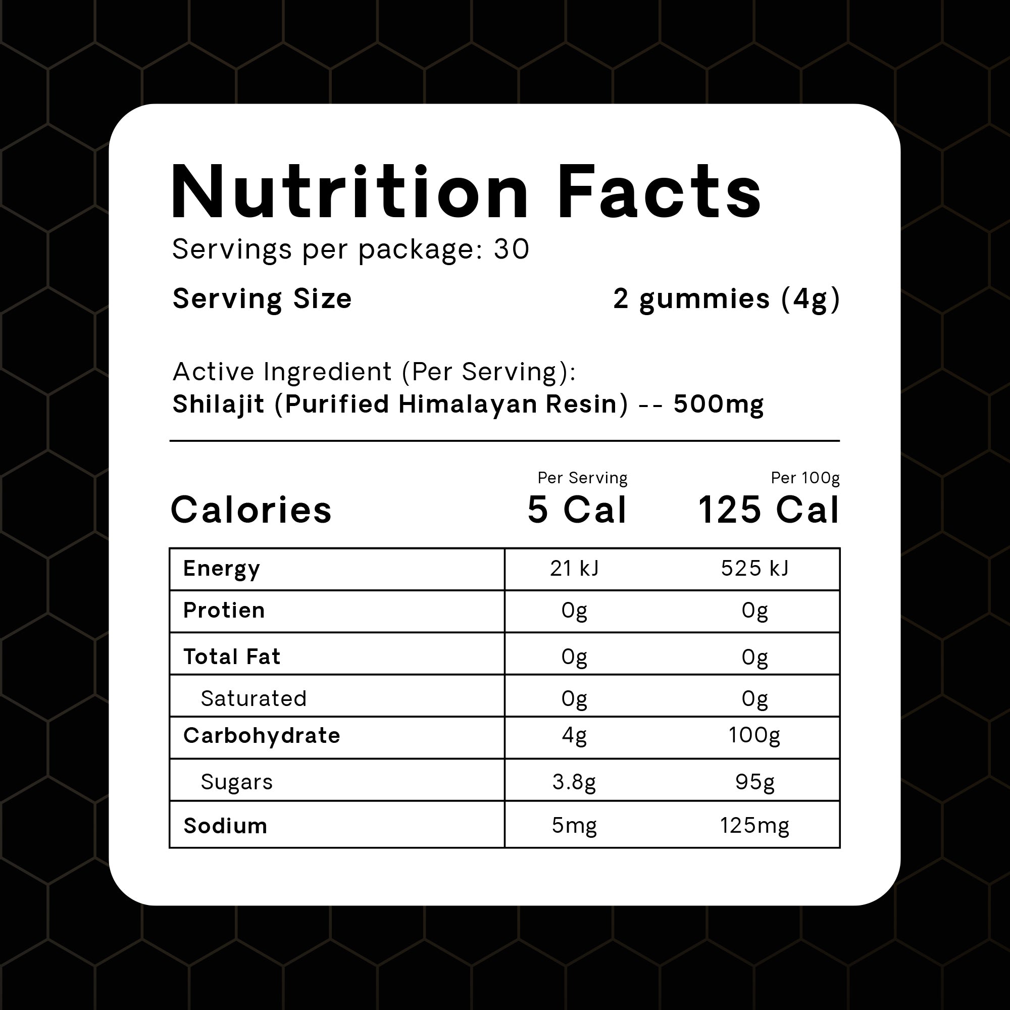 ALPHALABS HIMALAYAN SHILAJIT GUMMIES