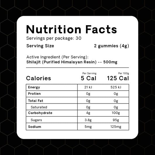 ALPHALABS HIMALAYAN SHILAJIT GUMMIES