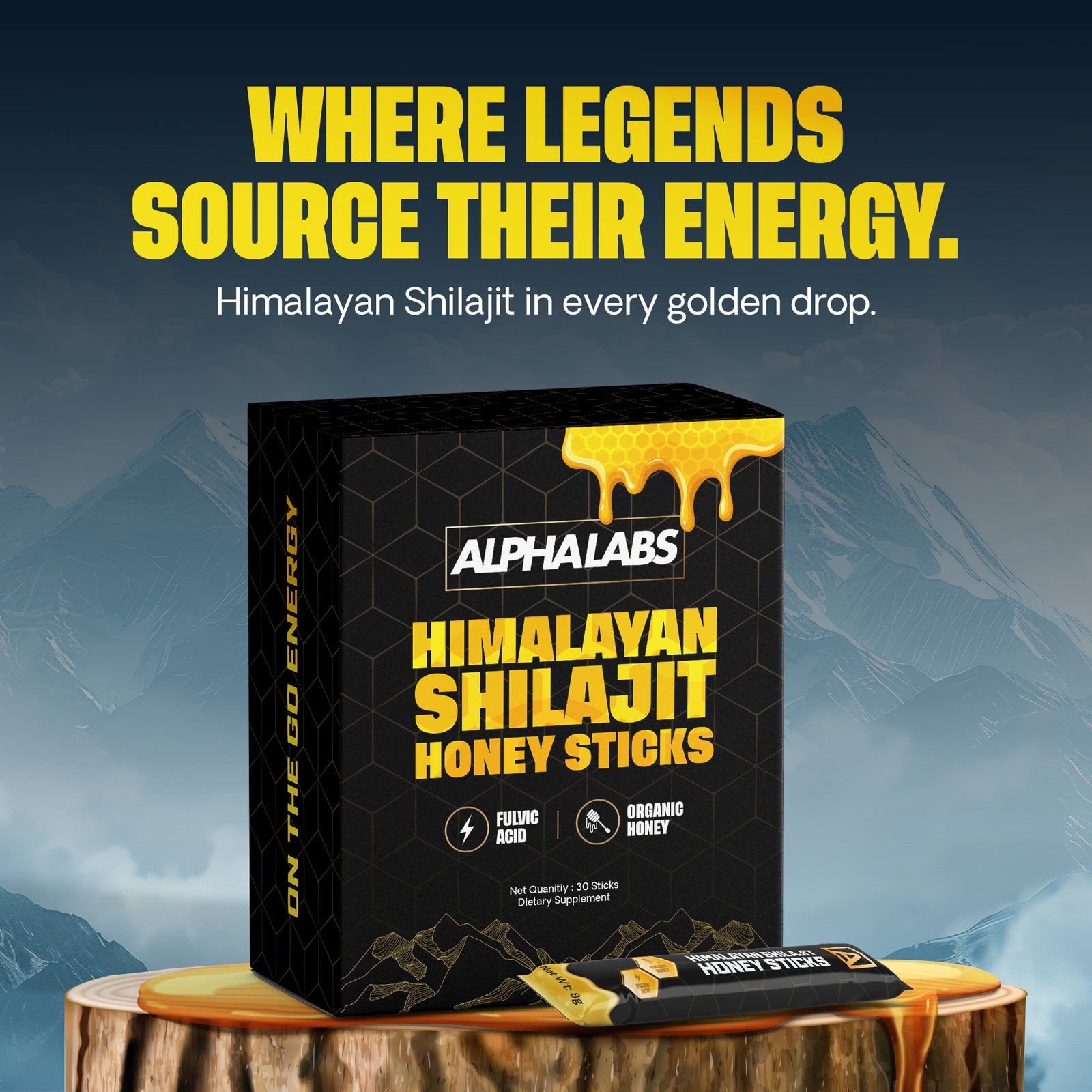 WHERE LEGENDS SOURCE THEIR ENERGY.