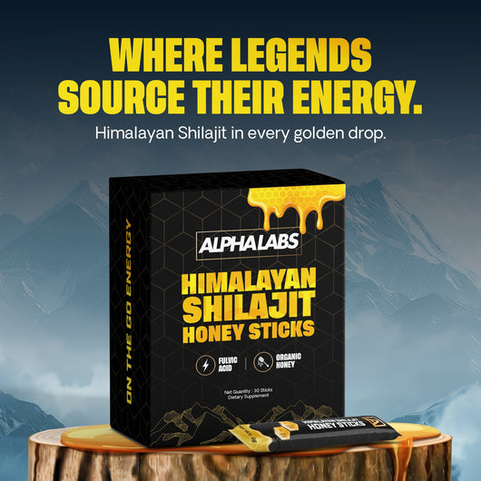 ALPHALABS SHILAJIT HONEY PACKS